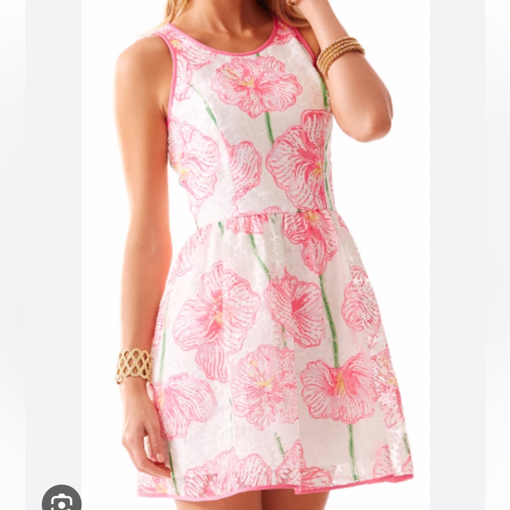 Lilly Pulitzer Darcelle Pink Floral Dress